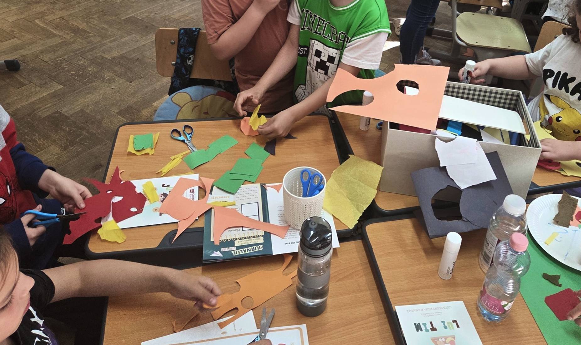 Copii participanți la atelier